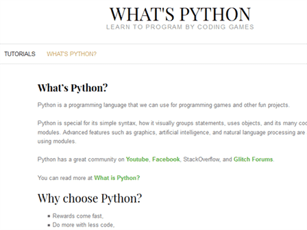 Python Curriculum & Blog
